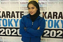 ملیکا احدی به فینال رقابتهای کاراته دانشجویان جهان  رسید
