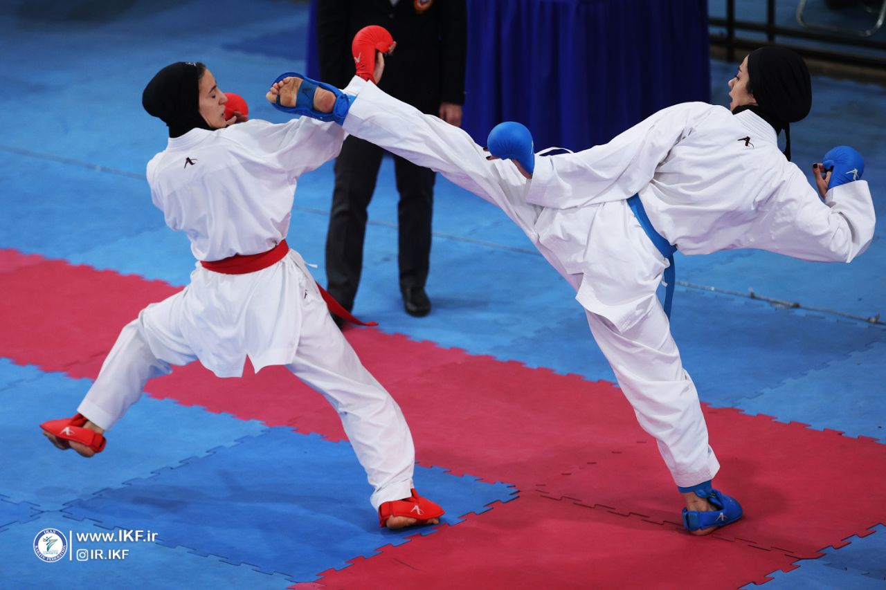 پایان هفته پنجم سوپر لیگ کاراته بانوان با تداوم صدرنشینی دانشگاه آزاد